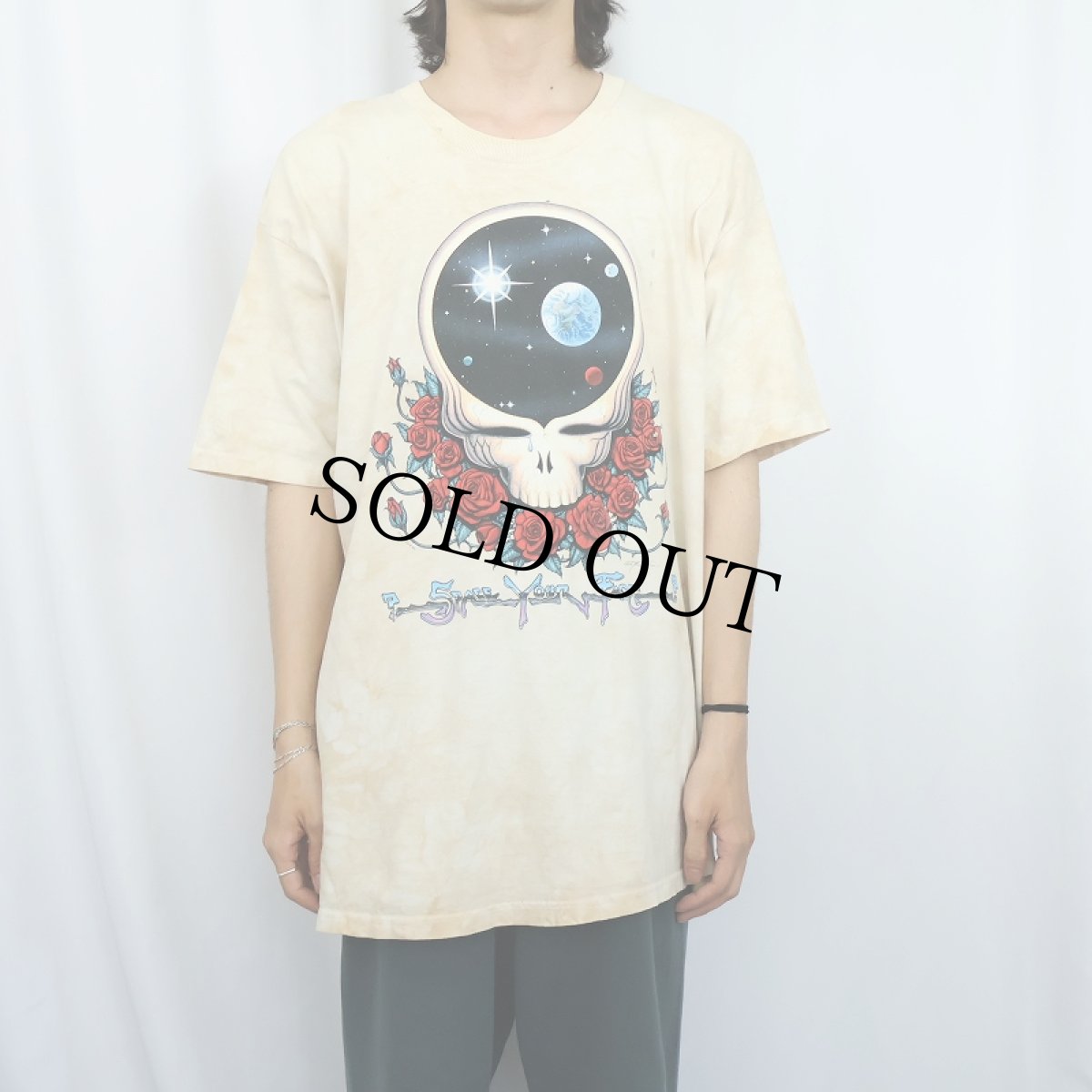 画像3: 90's GRATEFUL DEAD タイダイ ロックバンドTシャツ XL (3)