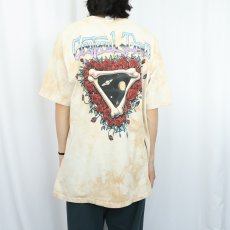 画像4: 90's GRATEFUL DEAD タイダイ ロックバンドTシャツ XL (4)