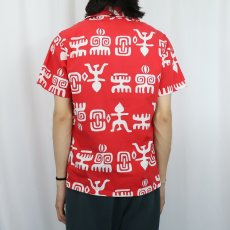 画像3: 70's HAWAII製 総柄 コットンハワイアンシャツ (3)