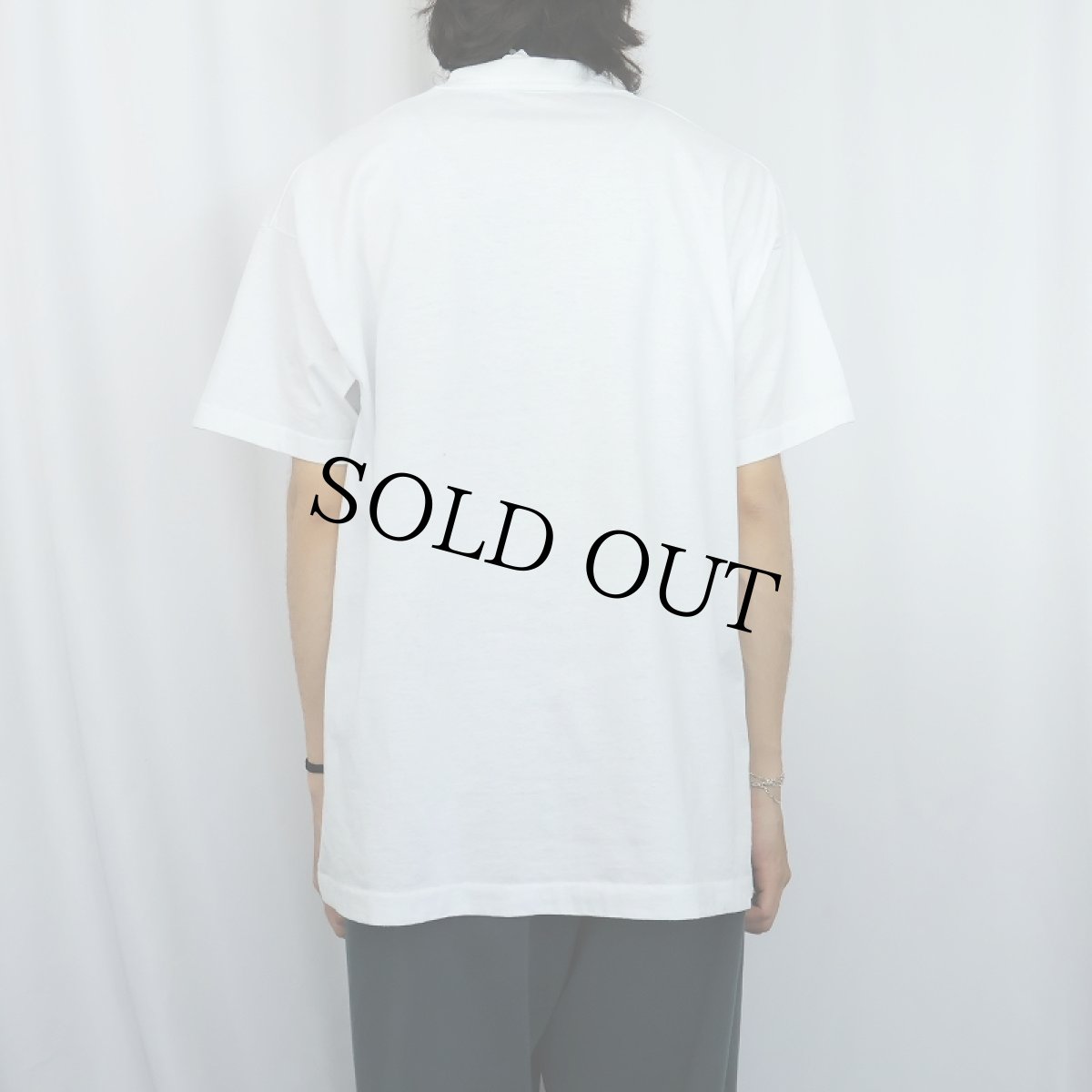画像3: 90's Moran Associates, Inc. USA製 "Cowboy after O.S.H.A." イラストプリントTシャツ XL (3)