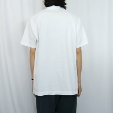 画像3: 90's Moran Associates, Inc. USA製 "Cowboy after O.S.H.A." イラストプリントTシャツ XL (3)