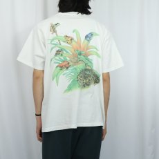 画像3: 90's KONDA-MAZZOTTA カエルプリントTシャツ (3)