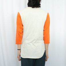 画像3: 70〜80's ヘンリーネック ベースボールTシャツ (3)