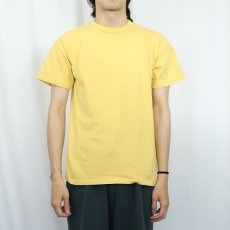 画像2: 90's anvil USA製 無地Tシャツ M (2)