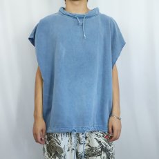 画像2: 90's WEK by Kellsport USA製 カットオフ コットンプルオーバー L/XL (2)