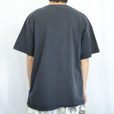 画像3: 2000's "KGB Still Watching You !" ジョークプリントTシャツ BLACK XXL (3)
