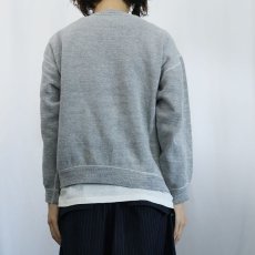 画像3: 70's RUSSELL ATHLETIC 金タグ初期 USA製 "O.S.U." 前V ラバープリントスウェット L (3)