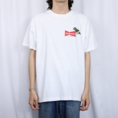 画像3: 90's Budweiser USA製 "Y-E-E-HA!" ビールメーカープリントTシャツ L (3)