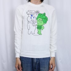 画像2: 80's Doughboy × Little Sprout USA製 キャラクタープリントラグランスウェット (2)