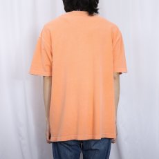 画像3: 90's GAP オーバーダイ ヘンリーネックTシャツ L (3)