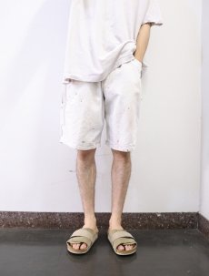 画像4: Dickies × SHERWIN WILLIAMS ペンキペイント ペインターショーツ W37 (4)