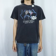 画像2: Infusion Development "CODE HERO" IT企業 プリントTシャツ BLACK M (2)