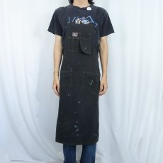 画像2: BEN DAVIS ブラックデニムエプロン (2)