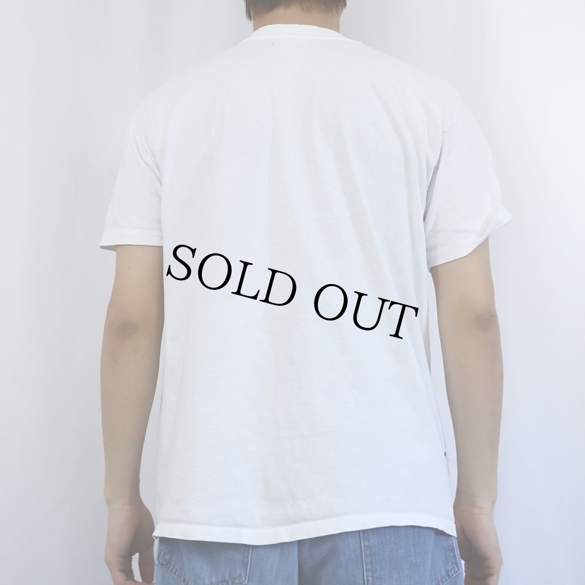 画像3: 90's TESOROS USA製 スカル カラベラアート プリントTシャツ L (3)