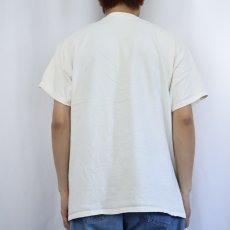 画像3: 2000's "Endangered Feces" シュールイラストプリントTシャツ L (3)