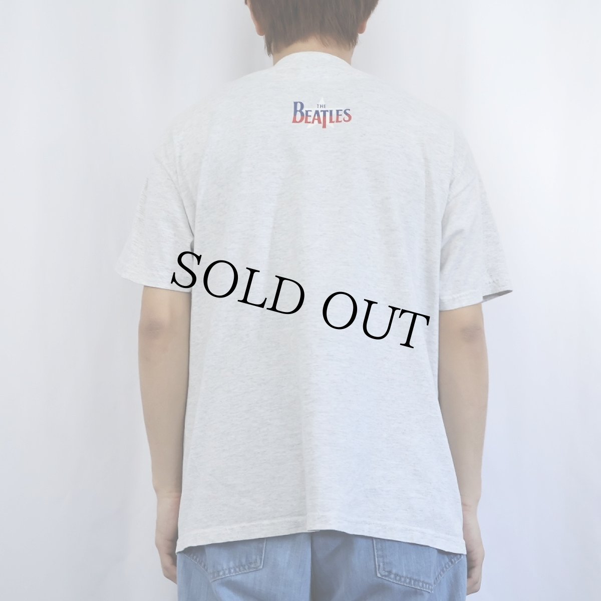 画像3: 90's THE BEATLES ロックバンドTシャツ L (3)
