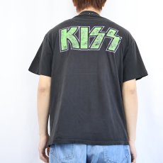 画像3: 90's KISS USA製 ハードロックバンドTシャツ L (3)