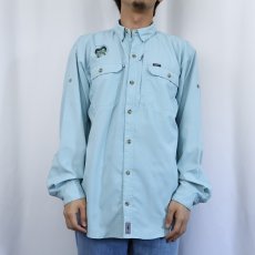画像2: Patagonia フィッシングシャツ XL (2)
