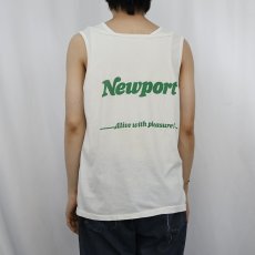 画像3: Newport "Alive with pleasure!" タバコ企業 プリントタンクトップ (3)