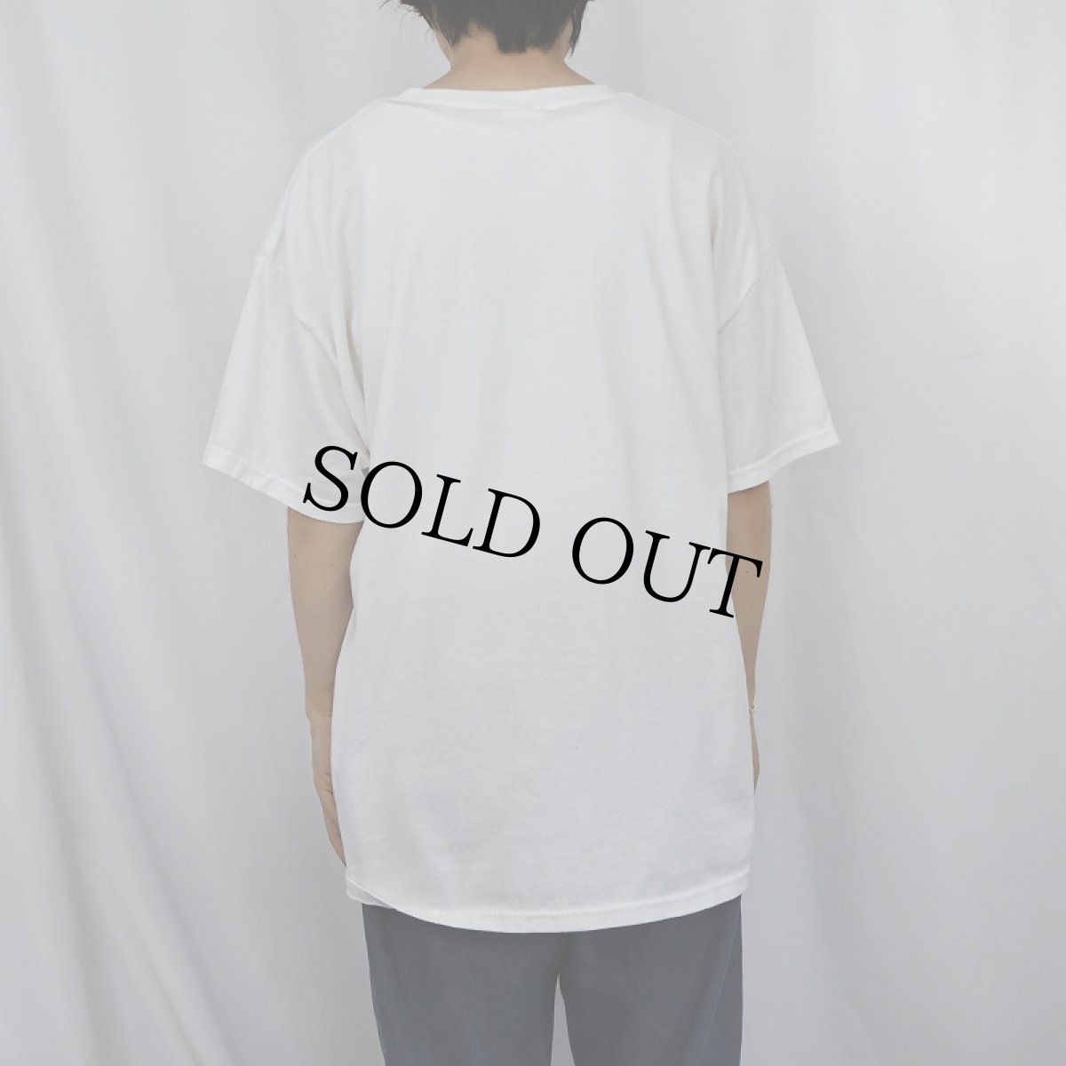 画像3: 90's "Highagain" メーカーパロディ ガンジャプリントTシャツ (3)