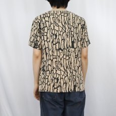画像3: 80's CAMEL USA製 "TREBARK" カモ柄 タバコ企業プリントＴシャツ L (3)