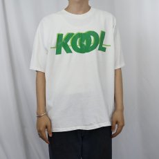 画像2: 80's〜 KOOL USA製 タバコ企業 ロゴプリントTシャツ XL (2)