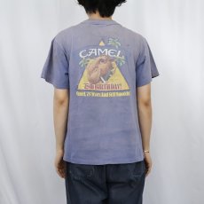 画像3: CAMEL タバコ企業 キャラクタープリントTシャツ (3)