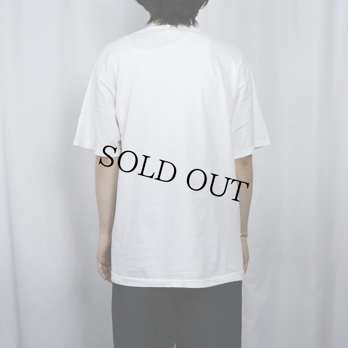 画像3: 90's Fido Dido "Normal is Boring" キャラクタープリントTシャツ L (3)