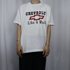 画像2: 80〜90's Chevrolet "Like a Rock" 自動車メーカー 広告プリントTシャツ (2)