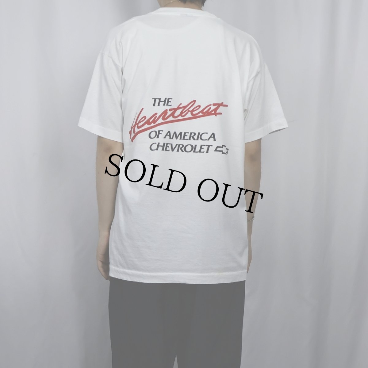 画像3: 80〜90's Chevrolet "Like a Rock" 自動車メーカー 広告プリントTシャツ (3)