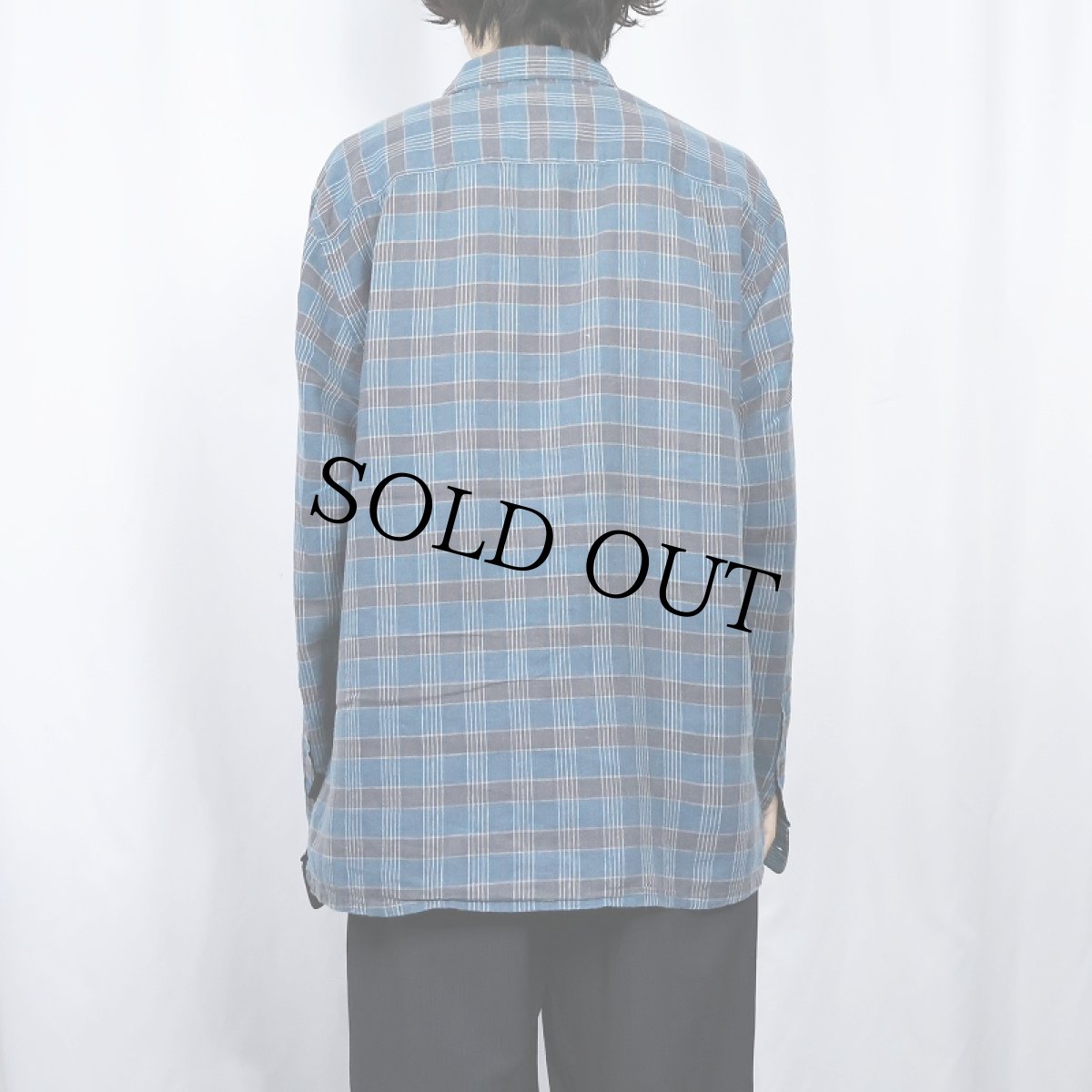 画像3: Patagonia チェック柄 オーガニックコットンシャツ L (3)