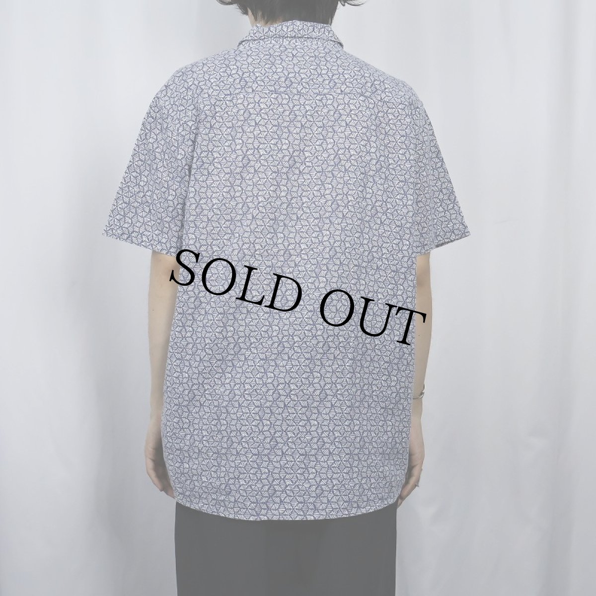 画像3: Patagonia 総柄 コットンシャツ L (3)