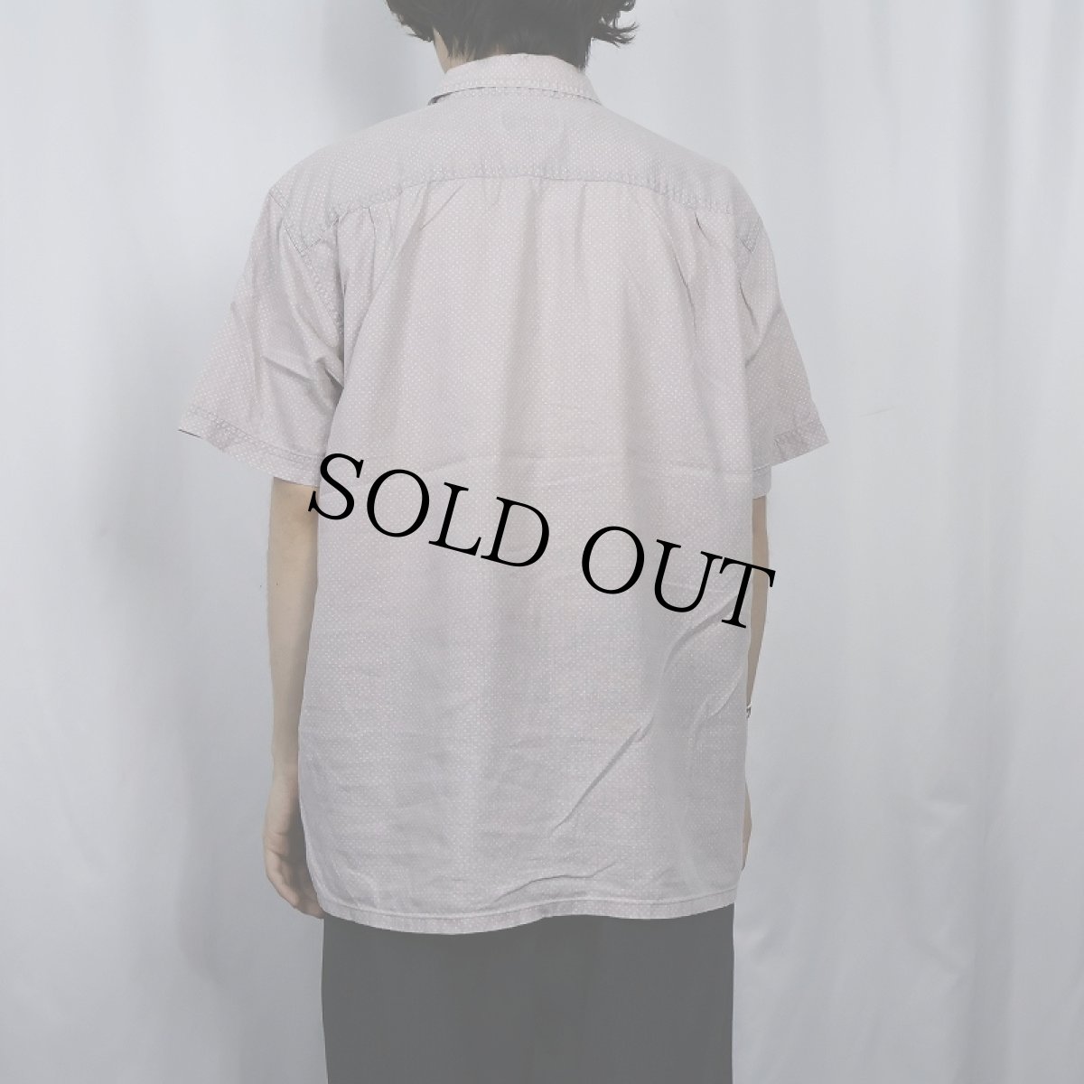 画像3: Patagonia ドット柄 コットンシャツ L (3)