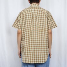 画像3: 60's HOLBROOK チェック柄 3点留め ボタンダウンシャツ (3)