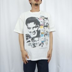 画像2: 90's Elvis Presley USA製 ミュージシャンプリントTシャツ L (2)