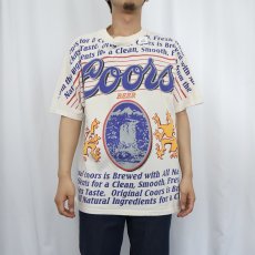画像2: 90's Coors Beer USA製 ビールメーカー 大判プリントTシャツ L (2)
