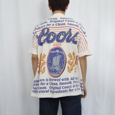 画像3: 90's Coors Beer USA製 ビールメーカー 大判プリントTシャツ L (3)