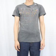 画像2: KANSAS "TOUR 1982"プログレッシブ・ロックバンド Tシャツ GRAY (2)