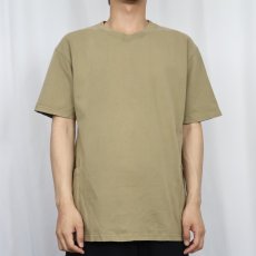 画像2: 90's ONEITA サイドポケット付き 無地Tシャツ S (2)