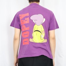 画像3: 90's Disney 七人の小人 "Dopey" キャラクタープリントTシャツ M (3)
