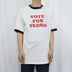 画像2: 2000's Napoleon Dynamite "VOTE FOR PEDRO" コメディ映画 プリントリンガーTシャツ L (2)