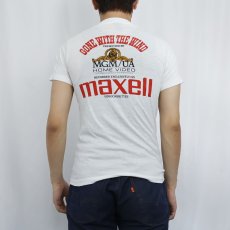 画像3: 70~80's maxell ”FRANKY, I DON'T〜" 企業広告プリントTシャツ S (3)