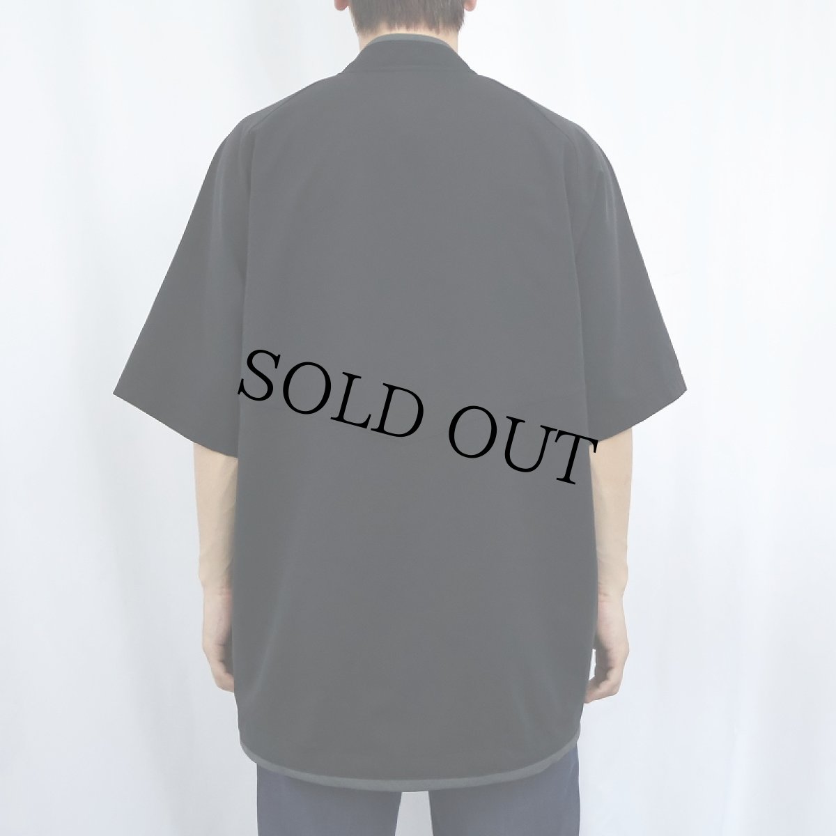 画像3: NIKE ロゴ刺繍 ポリエステル プルオーバーシャツ BLACK XL (3)