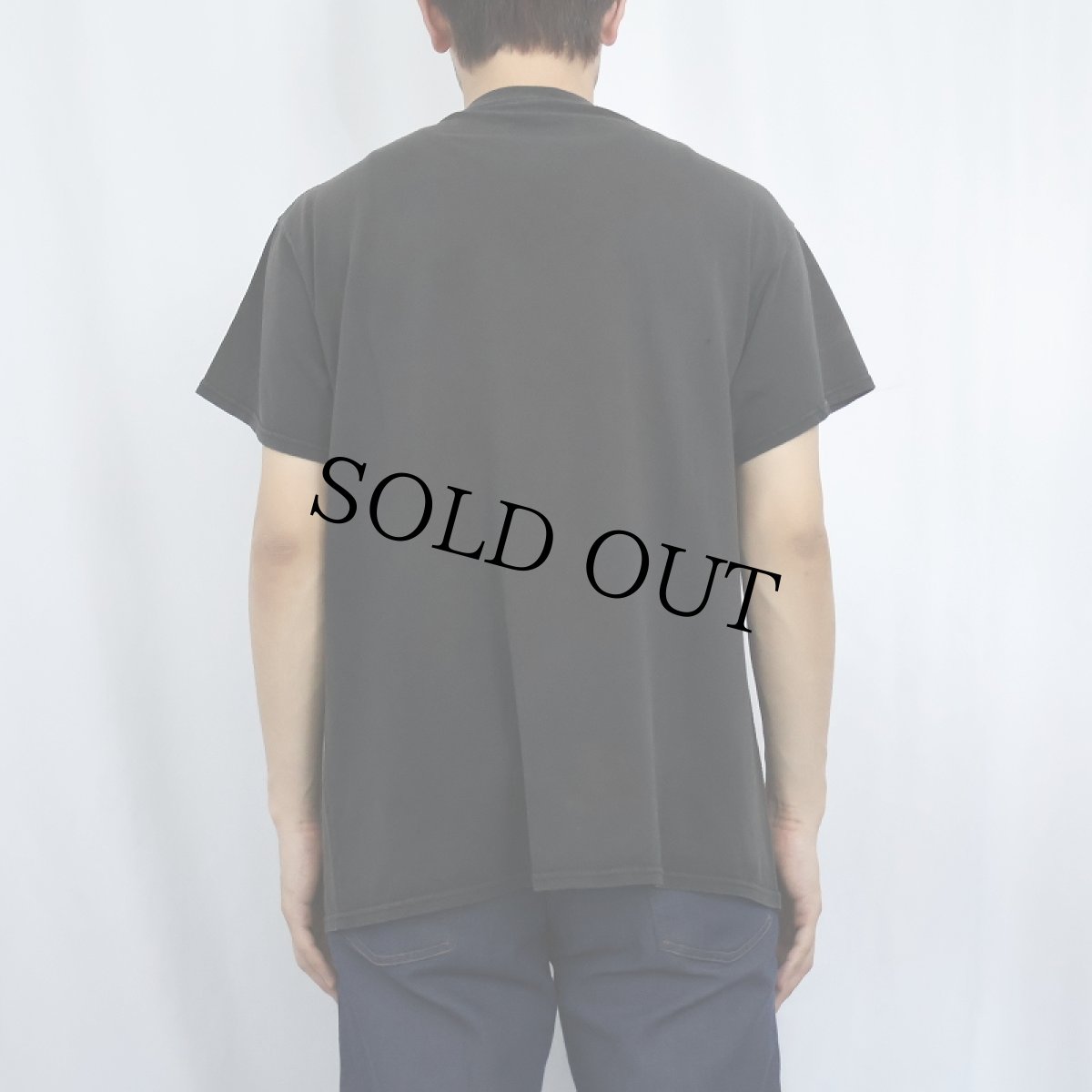 画像3: ”Some people just need..." プリントTシャツ BLACK (3)