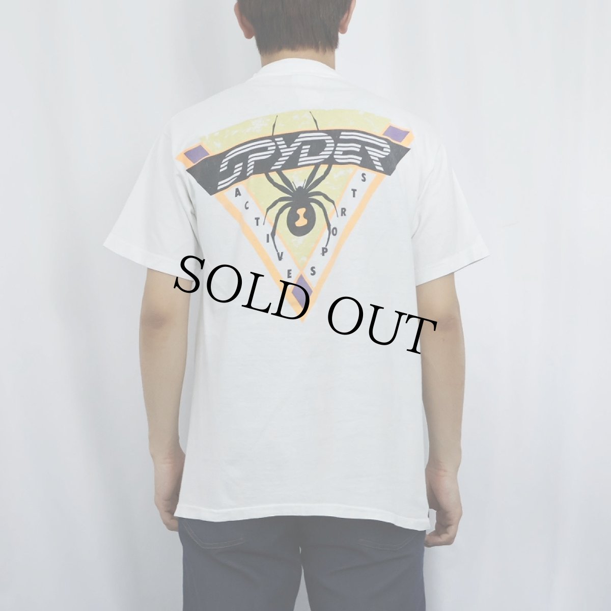 画像3: 90's SPYDER 蜘蛛プリントTシャツ (3)