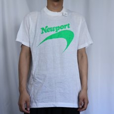 画像2: 80〜90's Newport USA製 ロゴプリントTシャツ L (2)