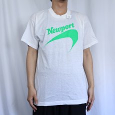 画像2: 80〜90's Newport USA製 ロゴプリントTシャツ L (2)