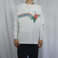 画像2: Ocean Pacific ハイビスカスプリントロンT (2)