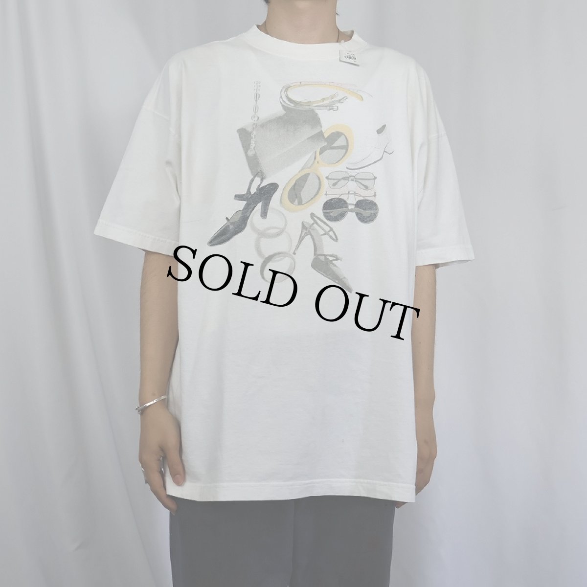 画像2: アクセサリー プリントTシャツ (2)