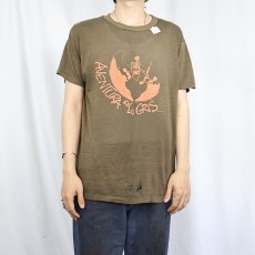 画像2: 90's USA製 ”AVENTURA ENLO GRIS" プリントTシャツ L (2)